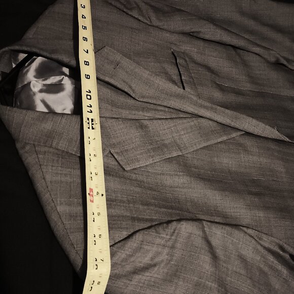 Gerald Austin Men 2 Piece Gray Suit - Picture 14 of 16